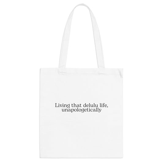 Tote Bag living that delulu life