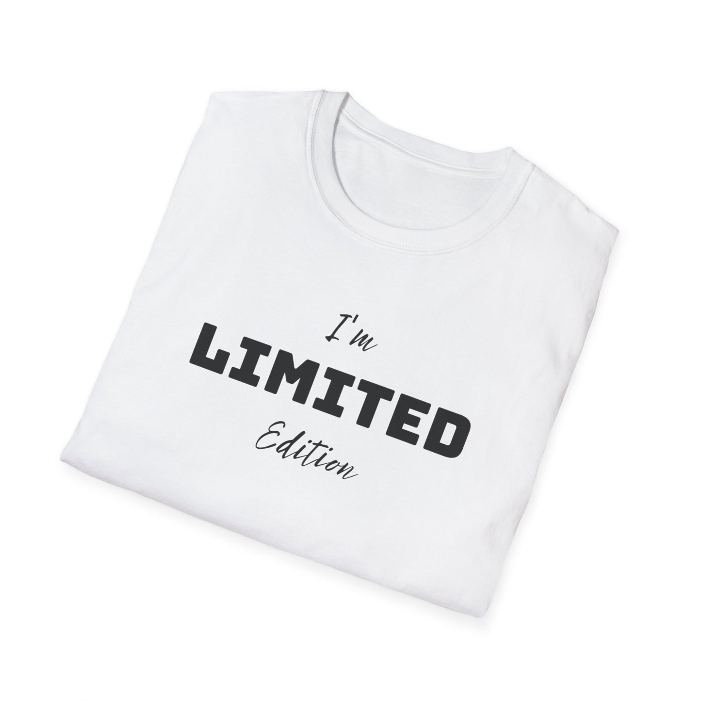 Unisex Softstyle T-Shirt i am limited edition