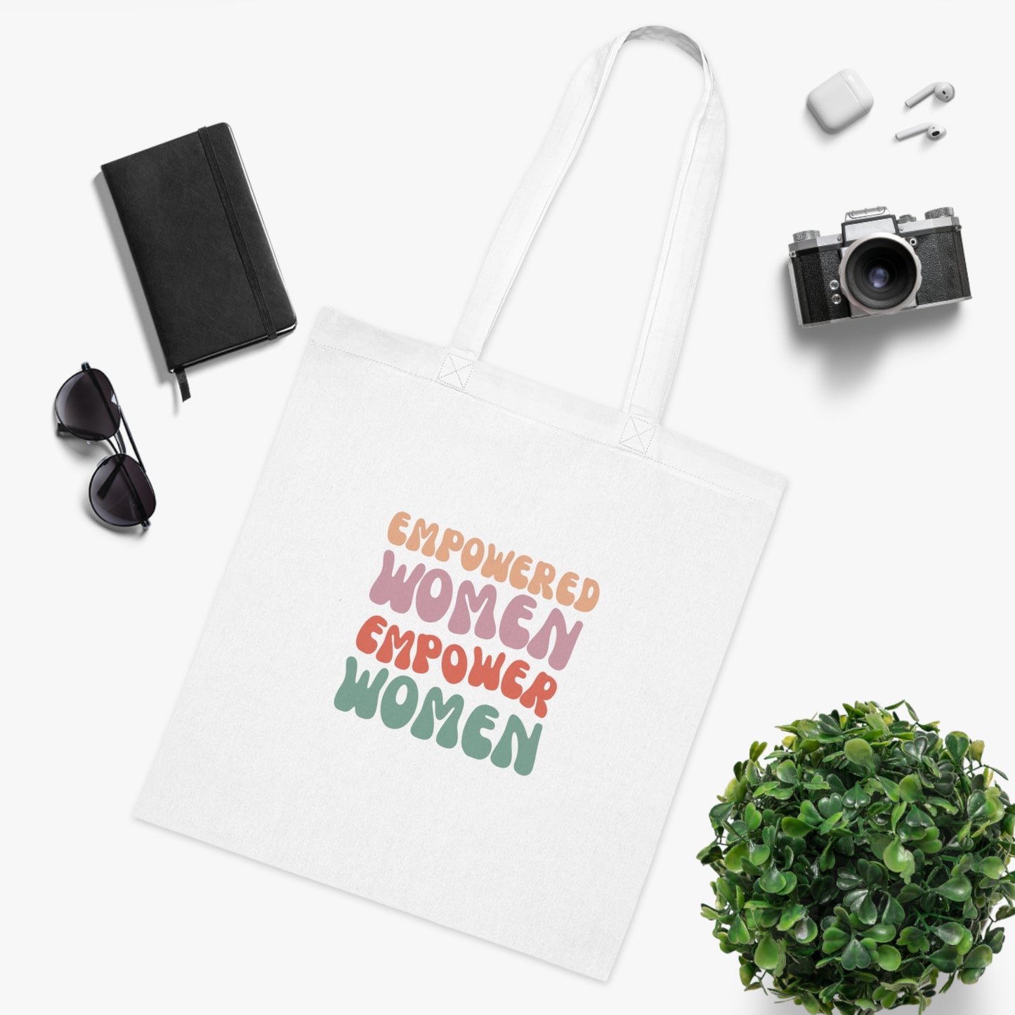 Cotton Tote Empowered women