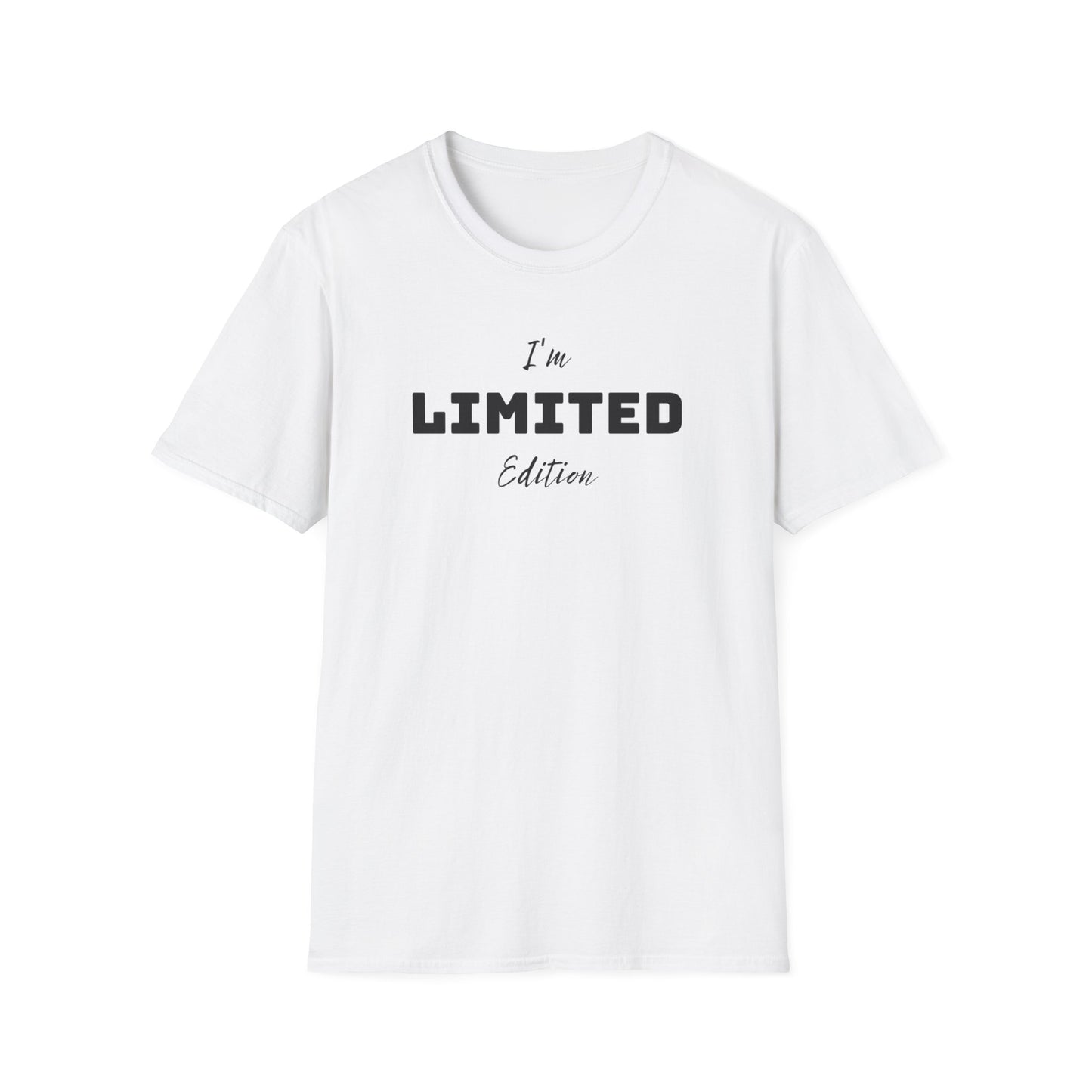 Unisex Softstyle T-Shirt i am limited edition